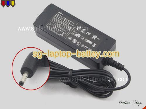  image of JOOJOO ADPT-40-1921 ac adapter, 19V 2.1A ADPT-40-1921 Notebook Power ac adapter JOOJOO19V2.1A40W-2.5x0.7mm