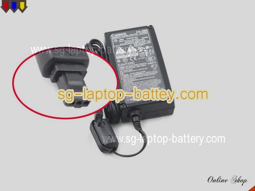 CANON MV400I adapter, 9.5V 2.7A MV400I laptop computer ac adaptor, CANON9.5V2.7A26W-3holes