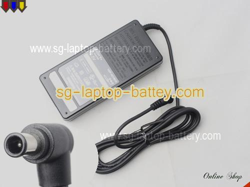 SONY VGN-SZ94US adapter, 19.5V 4.7A VGN-SZ94US laptop computer ac adaptor, SONY19.5V4.7A92W-6.5x4.4mm-GS