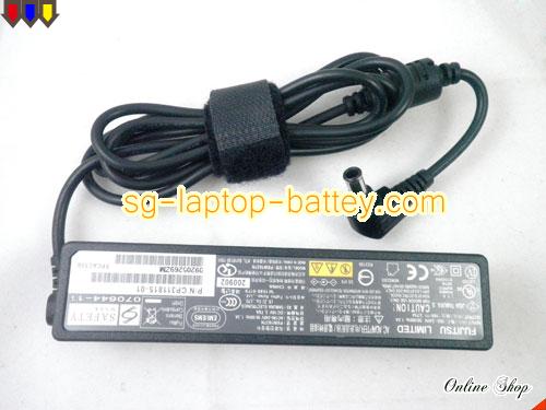 FUJITSU FMV-BIBLO LOOX T50U/V adapter, 16V 3.75A FMV-BIBLO LOOX T50U/V laptop computer ac adaptor, FUJITSU16V3.75A60W-Long-Type