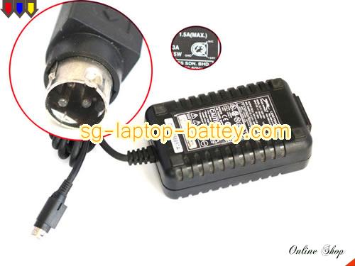  image of TIGER ADP-5501 ac adapter, 24V 2.3A ADP-5501 Notebook Power ac adapter YEAR24V2.3A55W-3pin