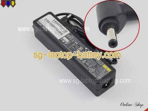 FUJITSU Q6650M64ABDE adapter, 19V 3.42A Q6650M64ABDE laptop computer ac adaptor, FUJITSU19V3.42A65W-3.0x1.0mm