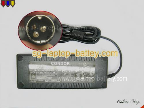  image of CONDOR SA-245A0IV ac adapter, 24V 5A SA-245A0IV Notebook Power ac adapter CONDOR24V5A120W-3PIN