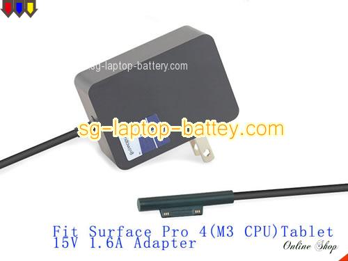 MICROSOFT PRO 4 M3 CPU adapter, 15V 1.6A PRO 4 M3 CPU laptop computer ac adaptor, MICROSOFT15V1.6A24W-US