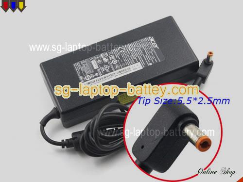 Acer ASPIRE VN7-591G-74LK adapter, 19V 7.1A ASPIRE VN7-591G-74LK laptop computer ac adaptor, ACER19V7.1A135W-NEW-5.5x2.5mm