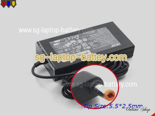 Acer ASPIRE VN7-791G-768M adapter, 19V 7.1A ASPIRE VN7-791G-768M laptop computer ac adaptor, ACER19V7.1A135W-5.5x2.5mm-Slim