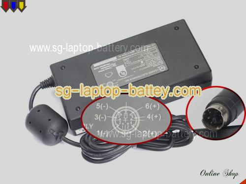  image of LEI NUA5-6540277-11 ac adapter, 54V 2.77A NUA5-6540277-11 Notebook Power ac adapter LEI54V2.77A150W-6pin