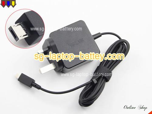 ASUS TRANSFORMER BOOK FLIP TP200SA-UHBF adapter, 19V 1.75A TRANSFORMER BOOK FLIP TP200SA-UHBF laptop computer ac adaptor, ASUS19V1.75A33W-UK-NEW