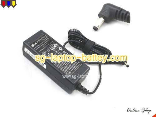 LG LG11T74 adapter, 19V 2.1A LG11T74 laptop computer ac adaptor, LG19V2.1A40W-4.0x1.7mm-B