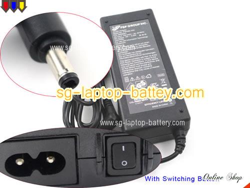 MEDION P7610 adapter, 19V 3.42A P7610 laptop computer ac adaptor, FSP19V3.42A65W-5.5x2.5mm