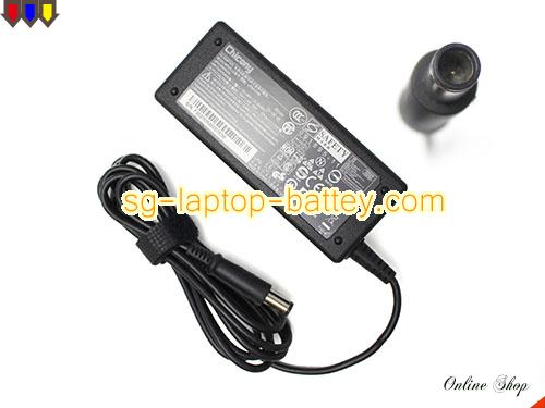 DELL INSPIRON ZINO 410 HD adapter, 19V 3.42A INSPIRON ZINO 410 HD laptop computer ac adaptor, CHICONY19V3.42A65W-7.4X5.0mm