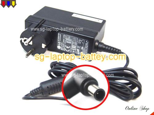 LG 22MP47D adapter, 19V 2.53A 22MP47D laptop computer ac adaptor, LG19V2.53A48W-6.5X4.0mm-EU