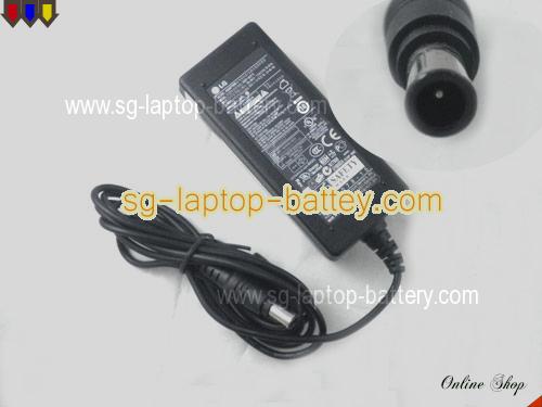 LG IPS236V-PN adapter, 19V 2.1A IPS236V-PN laptop computer ac adaptor, LG19V2.1A40W-6.5x4.0mm