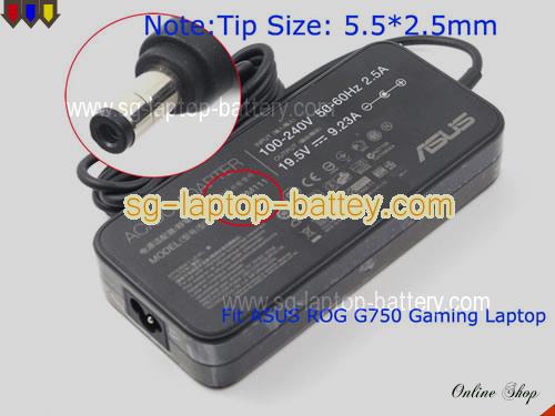 ASUS 90XB00EN-MPW020 N180W-02 adapter, 19.5V 9.23A 90XB00EN-MPW020 N180W-02 laptop computer ac adaptor, ASUS19.5V9.23A180W-5.5x2.5mm