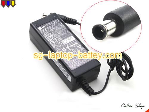 LG IPS LED 22MP55HA adapter, 19V 1.3A IPS LED 22MP55HA laptop computer ac adaptor, LG19V1.3A25W-6.0x4.0mm