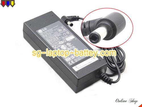 LG 26LT560C-UA adapter, 24V 2.5A 26LT560C-UA laptop computer ac adaptor, LG24V2.5A60W-5.5x2.5mm