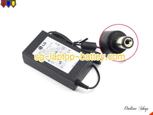 LG LAS855M adapter, 25V 2A LAS855M laptop computer ac adaptor, LG25V2A50W-6.5x1.2mm