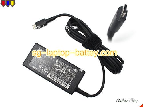 HP PAVILION X2 DETACHABLE 12B017CA 120 TOUCHSCREEN adapter, 15V 3A PAVILION X2 DETACHABLE 12B017CA 120 TOUCHSCREEN laptop computer ac adaptor, HP15V3A45W-TYPE-C