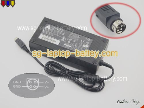 FEC AERPOS AP3615 adapter, 12V 12.5A AERPOS AP3615 laptop computer ac adaptor, DELTA12V12.5A150W-LNRP-4PIN