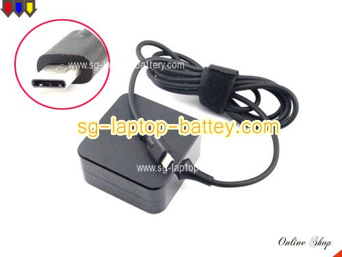 ASUS UX490UA adapter, 20V 2.25A UX490UA laptop computer ac adaptor, ASUS20V2.25A45W-Type-C