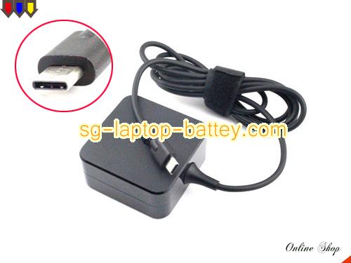 ASUS UX390UA adapter, 20V 2.25A UX390UA laptop computer ac adaptor, ASUS20V2.25A45W-Type-C