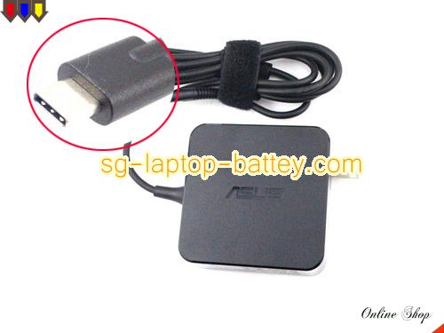 ASUS UX390UA adapter, 20V 3.25A UX390UA laptop computer ac adaptor, ASUS20V3.25A65W-Type-C-US