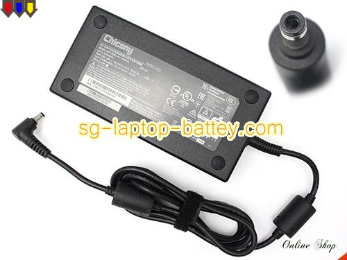 CLEVO P655HP3-G adapter, 19V 10.5A P655HP3-G laptop computer ac adaptor, CHICONY19V10.5A200W-5.5x2.5mm