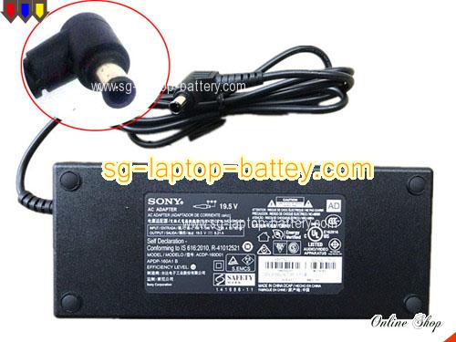 SONY KD-50SD8005 adapter, 19.5V 8.21A KD-50SD8005 laptop computer ac adaptor, SONY19.5V8.21A160W-6.5x4.4mm