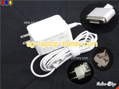 APPLE MD223CH/A adapter, 14.85V 3.05A MD223CH/A laptop computer ac adaptor, UN14.85V3.05A45W-Wall-A450T-W