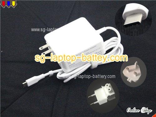  image of UNIVERSAL A610C ac adapter, 20.3V 3A A610C Notebook Power ac adapter UN20.3V3A61W-Type-C-A610C