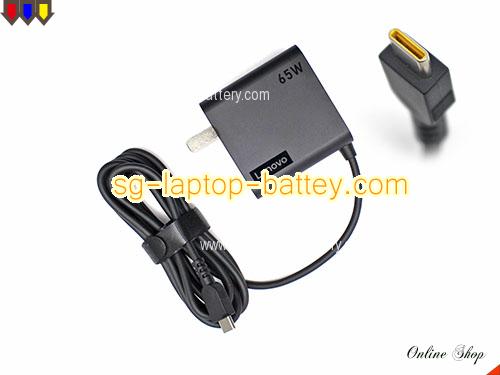 LENOVO THINKPAD T470 adapter, 20V 3.25A THINKPAD T470 laptop computer ac adaptor, LENOVO20V3.25A65W-Type-C-US-B