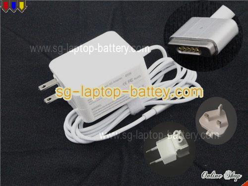 APPLE MC234CH/A adapter, 14.5V 3.1A MC234CH/A laptop computer ac adaptor, UN14.5V3.1A45W-Wall-A450L-W