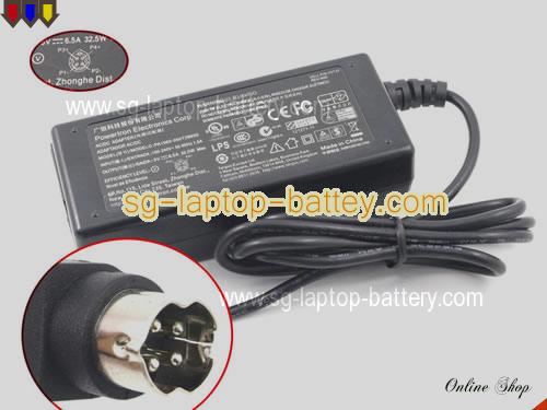 TARGUS DA30NM131 adapter, 5V 6.5A DA30NM131 laptop computer ac adaptor, PEC5V6.5A32.5W-4pin