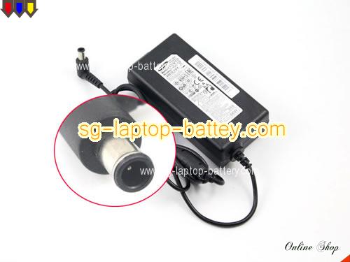 SAMSUNG LED TV 5205 adapter, 19V 3.474A LED TV 5205 laptop computer ac adaptor, SAMSUNG19V3.474A66W-6.5x4.4mm