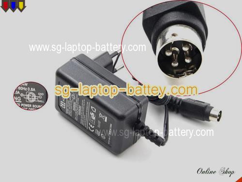 LTS LTD8308T-FT adapter, 12V 2A LTD8308T-FT laptop computer ac adaptor, CWT12V2A24W-4pin-EU