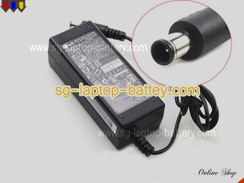 LG 22MP55HQ-P adapter, 19V 1.3A 22MP55HQ-P laptop computer ac adaptor, LG19V1.3A25W-6.0x4.0mm