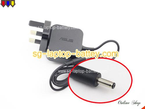  image of ASUS ADP-18HW B ac adapter, 12V 1.5A ADP-18HW B Notebook Power ac adapter ASUS12V1.5A18W-4.0x1.35mm-UK