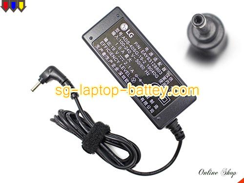 LG 13Z950-AAA3WU1 adapter, 19V 2.1A 13Z950-AAA3WU1 laptop computer ac adaptor, LG19V2.1A40W-3.0x1.0mm