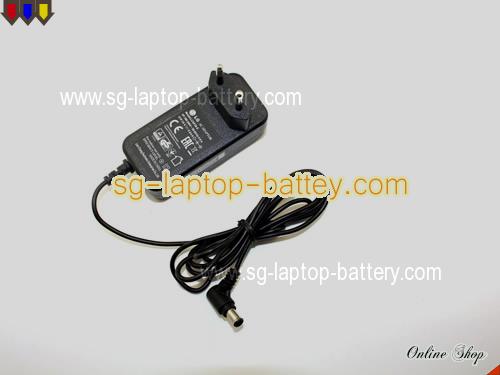 LG 24M37D-B adapter, 19V 0.84A 24M37D-B laptop computer ac adaptor, LG19V0.84A16W-6.5x4.4mm-EU