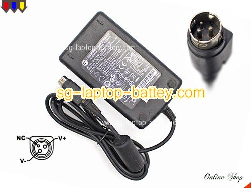 EPSON M129H adapter, 24V 2.5A M129H laptop computer ac adaptor, LS24V2.5A60W-3PIN