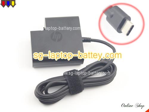 HP TABLET ELITE X2 1012 G2 adapter, 20V 3.25A TABLET ELITE X2 1012 G2 laptop computer ac adaptor, HP20V3.25A65W-Type-C