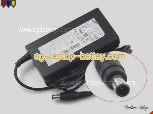 SAMSUNG LT24C550 adapter, 14V 3.215A LT24C550 laptop computer ac adaptor, SAMSUNG14V3.215A45W-6.4x4.4mm