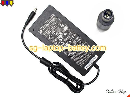 LG 27UK850 adapter, 19V 7.37A 27UK850 laptop computer ac adaptor, LG19V7.37A140W-6.5x4.4mm-B