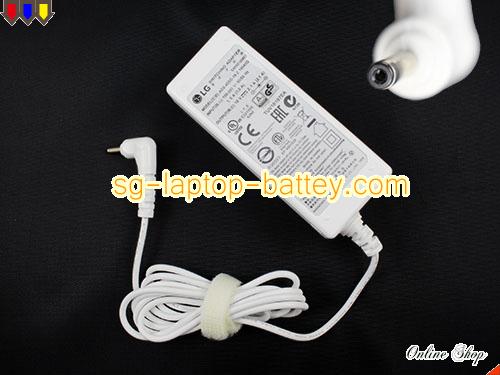 LG LG13Z94 adapter, 19V 2.1A LG13Z94 laptop computer ac adaptor, LG19V2.1A40W-3.0x1.0mm-W