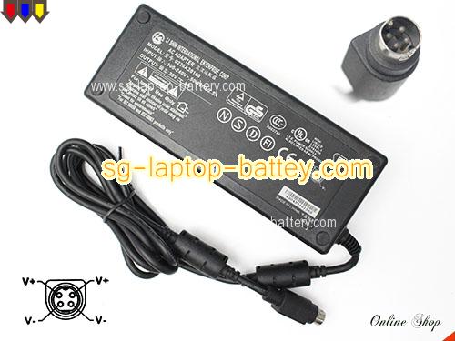 LISHIN AMILO D 1840W adapter, 20V 8A AMILO D 1840W laptop computer ac adaptor, LS20V8A160W-4PIN