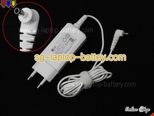 LG 15UD340-E adapter, 19V 2.1A 15UD340-E laptop computer ac adaptor, LG19V2.1A40W-4.0x1.7mm-EU-W