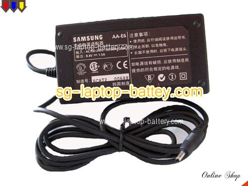 SAMSUNG VP-W75D adapter, 8.4V 1.5A VP-W75D laptop computer ac adaptor, SAMSUNG8.4V1.5A13W-4.0x1.7mm