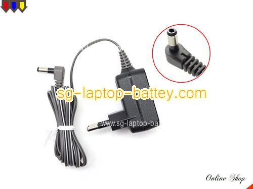 PANASONIC PNLC1008ZA KX-TGA641T adapter, 6.5V 0.5A PNLC1008ZA KX-TGA641T laptop computer ac adaptor, Panasonic6.5V500MA-4.8x1.7mm-EU