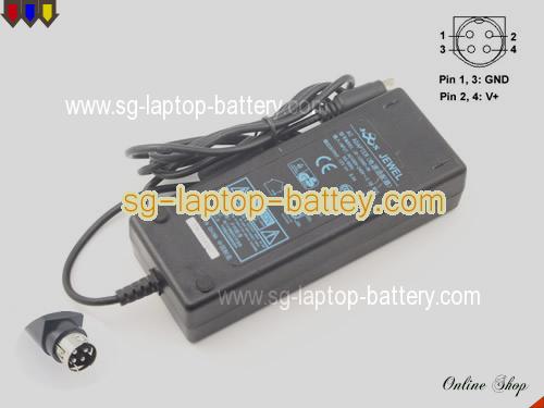  image of JEWEL JS-12060-3K ac adapter, 12V 6A JS-12060-3K Notebook Power ac adapter JEWEL12V6A72W-4PIN