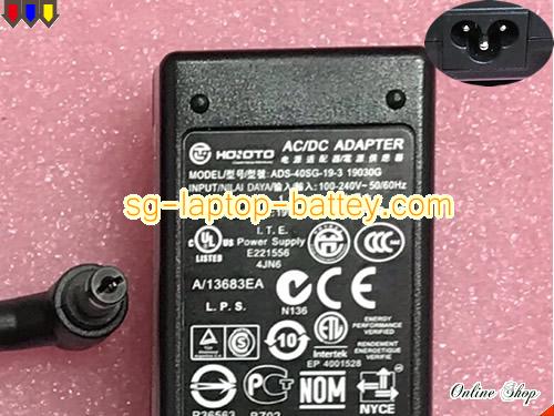 ACER G196WL adapter, 19V 1.58A G196WL laptop computer ac adaptor, HOIOTO19V1.58A30W-5.5x2.1mm